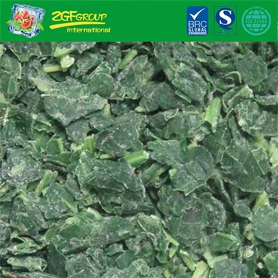 IQF diced spinach