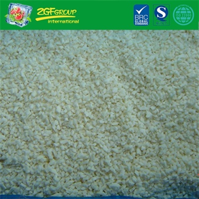 freezing garlics diced 4mm