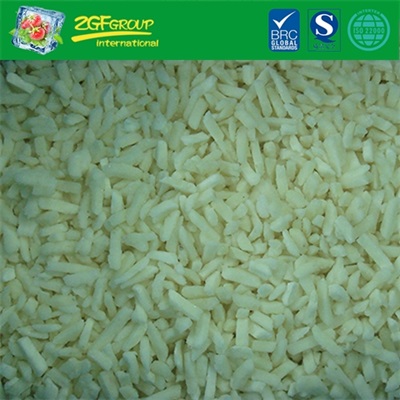 Frozen vegetable IQF water chestnut strips