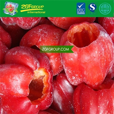 Frozen red Bell Pepper
