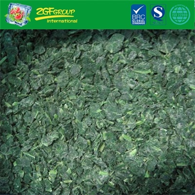 IQF diced spinach