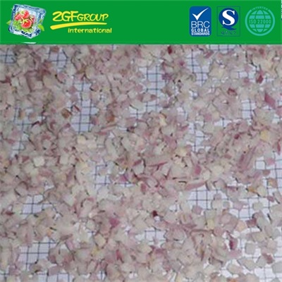 High quality IQF diced shallot 4mm