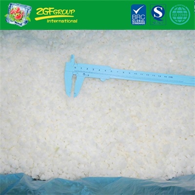 New season IQF white onions dices 6mm or 10mm