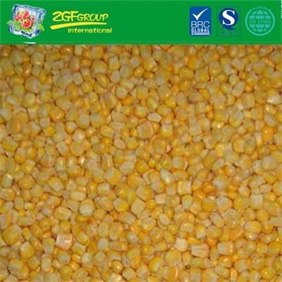 High quality IQF organic super sweet corn kernels