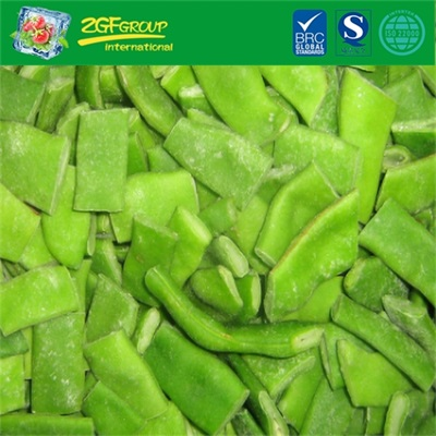 High Quality IQF Cut Romano Bean