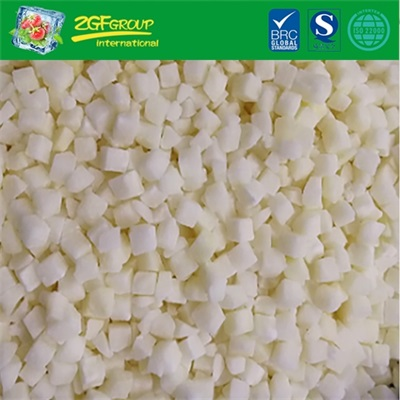 Good Grade IQF Frozen Snow Pear Dices 10mm