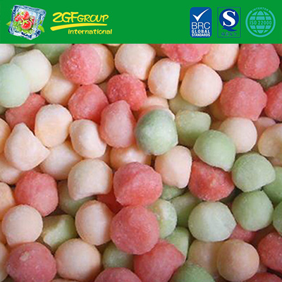 Suit Dessert/Fruit Salad IQF Frozen Melon Ball Blend