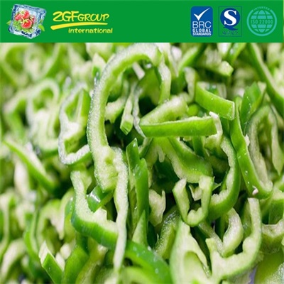New Crop IQF Green Pepper Strips