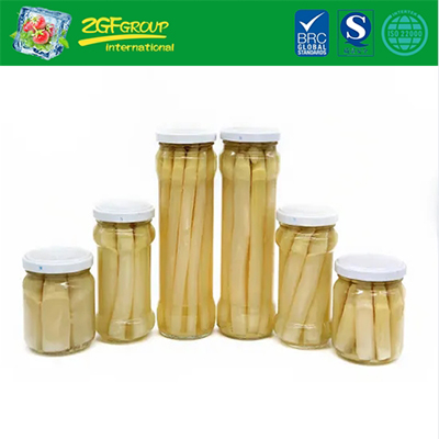 Salty Flavor Canned White Asparagus