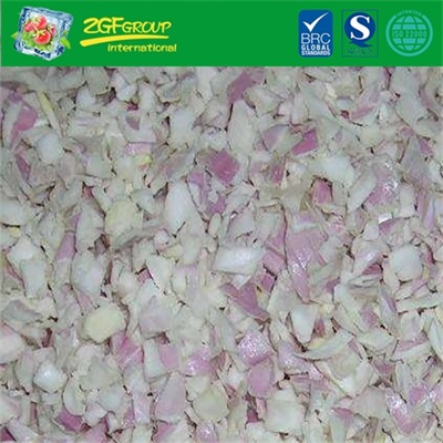 Supply Frozen IQF Diced Shallot 4mm/5mm