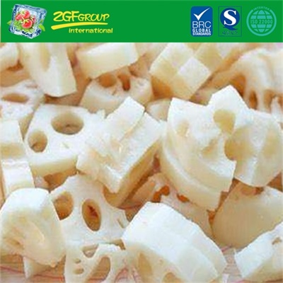 IQF Quarter Sliced Lotus Root For Sale
