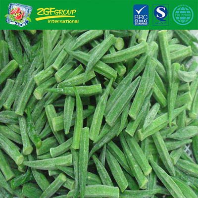 New Crop IQF Whole Okra Without Ends