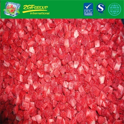 New Season Frozen Fruits IQF Diced Strawberry
