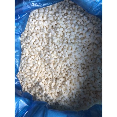 Frozen IQF diced water chestnuts 10mm